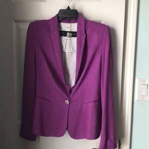 Purple Zara blazer